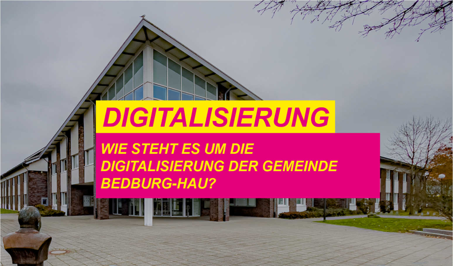 You are currently viewing Wie steht es um die Digitalisierung der Gemeindeverwaltung Bedburg-Hau?